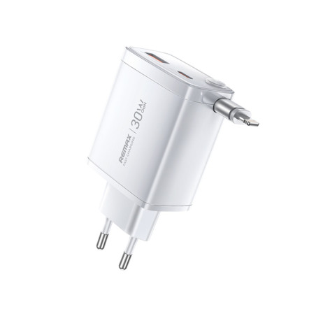Chargeur GaN 30W REMAX U02-AC30Wi Lightning