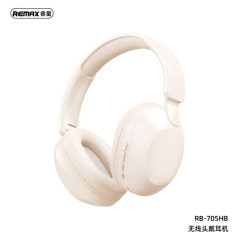 REMAX RB-705HB Wireless Headphones Beige 18h