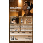 Wireless ANC Headphones REMAX RB-980HB – khaki metal 800mAh 70h
