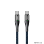 USB-C Cable REMAX Intelyelec RC-C115 – USB-C to USB-C 100W 1.2 m Blue USB-C Cable REMAX Intelyelec RC-C115 – USB-C to USB-C 100W 1.2 m Blue