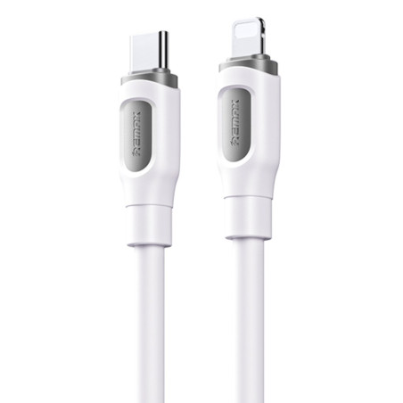 Câble REMAX RC-C112 USB-C Lightning 30W blanc | Smarty