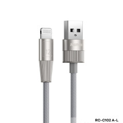 REMAX RC-C102 USB to Lightning Cable 2.4A Silver | Smarty