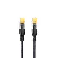 Câble REMAX RC-C170 USB-C/USB-C 60W Noir | Smarty