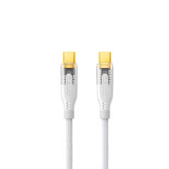 Câble REMAX RC-C170 USB-C/USB-C 60W Blanc | Smarty