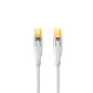 Cable REMAX Explore Gen2 RC-C170 – USB-C to USB-C 60W 1.2 m White Cable REMAX Explore Gen2 RC-C170 – USB-C to USB-C 60W 1.2 m White