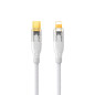 Cable REMAX Explore Gen2 RC-C171 – USB-C to Lightning 30W 1.2 m White Cable REMAX Explore Gen2 RC-C171 – USB-C to Lightning 30W 1.2 m White