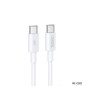Câble REMAX Marlik RC-C021 – USB-C vers USB-C 30W 1 m Blanc