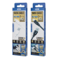 Câble USB / Micro-USB Remax RC-138m – 2,4 A 1 m Noir