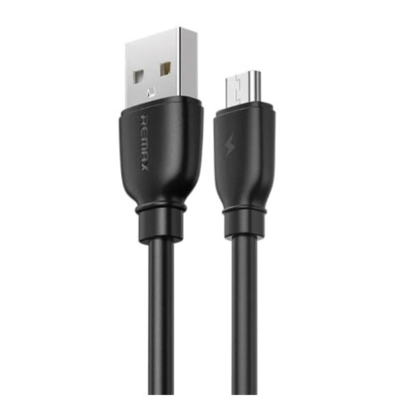 Câble USB Micro-USB Remax RC-138m 2,4 A noir | Smarty