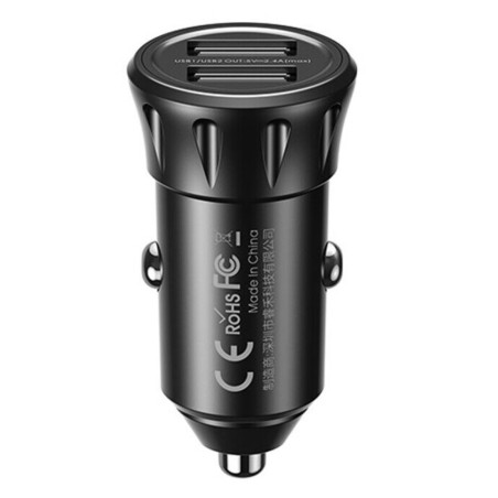 Chargeur voiture Remax RCC236 2,4 A noir