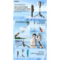 Phone Tripod Remax P17 – 1.3 m Black