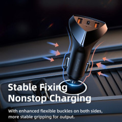 Remax RCC323 49.5W Car Charger Black | Smarty