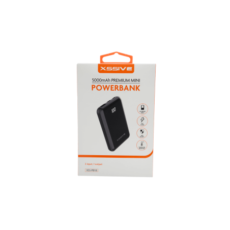 Power Bank 5000mAh XSSIVE XSS-PB18 - Noir - Alimentation Ref A2831 | S
