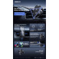Support téléphone voiture REMAX RM-C02 – rotation 360°, antidérapant, Noir Support téléphone voiture REMAX RM-C02 – rotation 360°, antidérapant, Noir