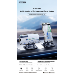 REMAX RM-C08 Car Phone Holder Black