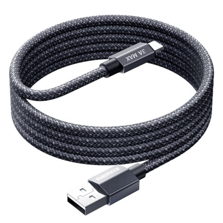 USB-A/Lightning Cable REMAX CB01(A-L) – 3A 1.2m Gray