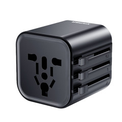 REMAX CM01 2500W Travel Charger Black | Smarty Paris