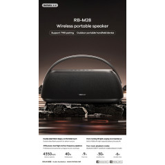Portable Wireless Speaker REMAX RB-M28 Black
