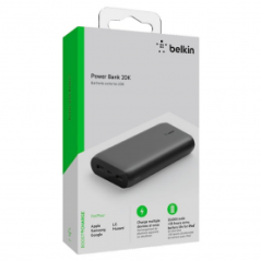 Power Bank BELKIN BOOST↑CHARGE™ 20000mAh 30W (Multi-port) - Noir - Ali