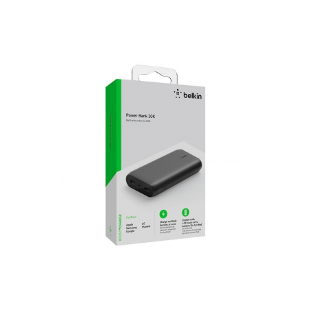 Power Bank BELKIN BOOST↑CHARGE™ 20000mAh 30W (Multi-port) - Noir - Ali