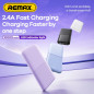 Power Bank REMAX RPP-23 Mini Slim – 10,000mAh Blue USB/USB-C