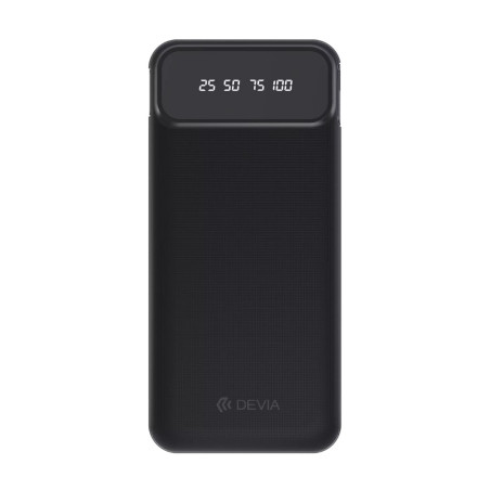 Batterie externe Devia Kintone Series – 10 000 mAh Noir 4 câbles intégrés