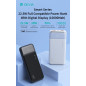 Batterie externe Devia Smart EP198 – 10 000 mAh 22,5 W Blanc Batterie externe Devia Smart EP198 – 10 000 mAh 22,5 W Blanc