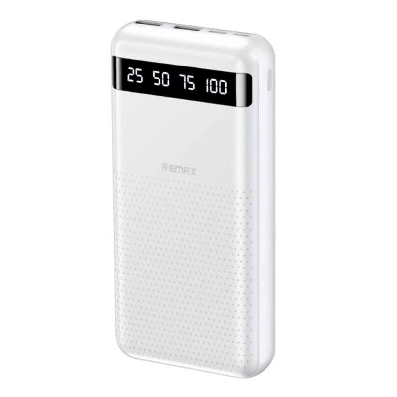 Batterie externe REMAX Hintom RPP-11 – 20 000 mAh Blanc Batterie externe REMAX Hintom RPP-11 – 20 000 mAh Blanc