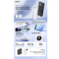 Batterie externe REMAX RPP-37 – 10 000 mAh 20W+22,5W Blanc