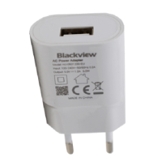 Adaptateur Secteur USB BLACKVIEW HJ-0502000C2-EU - 5V - 2A - 10W - BLA