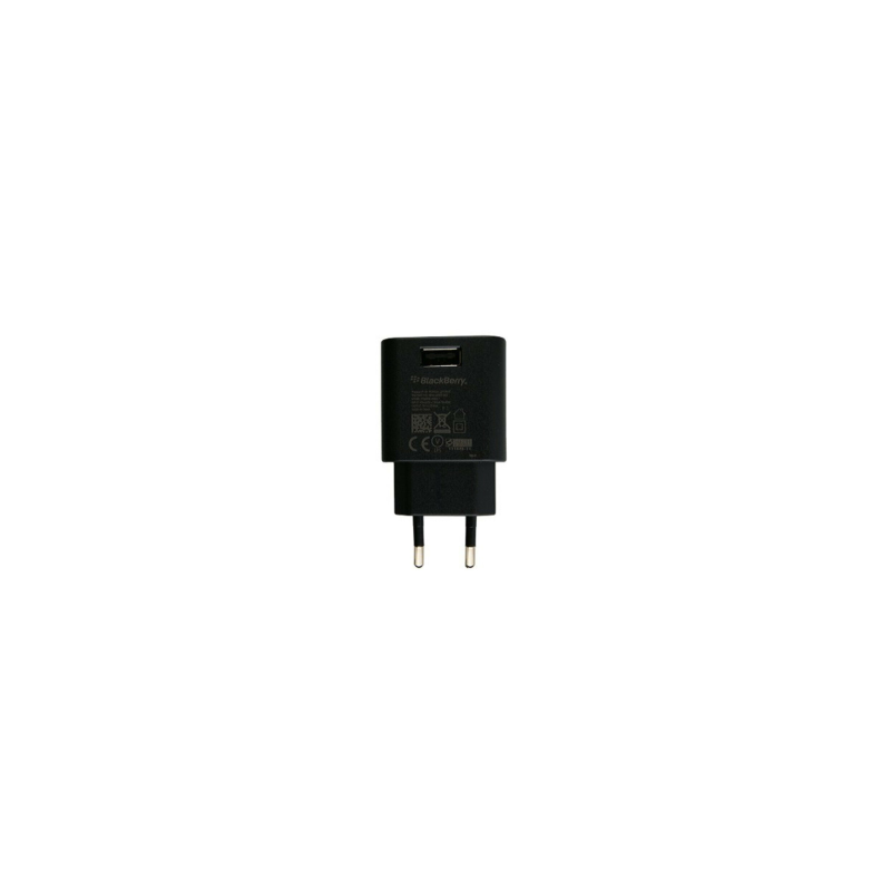 Adaptateur Secteur USB Blackbery RM0300 - 5V - 1.3A - 6.5W - Noir - Vrac