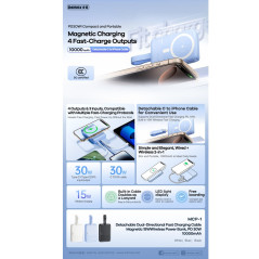 REMAX MCP-1 magnetic power bank 10,000mAh | Smarty