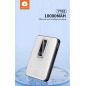 Power Bank WUW Y152 – 10,000mAh, 15W + USB-C 20W, White Power Bank WUW Y152 – 10,000mAh, 15W + USB-C 20W, White