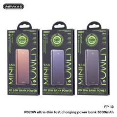Batterie externe REMAX FP-13 5000 mAh or | Smarty
