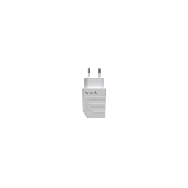 Adaptateur Secteur USB MUVIT SCH20047W - 5V - 1A - 5W - BLANC - Vrac