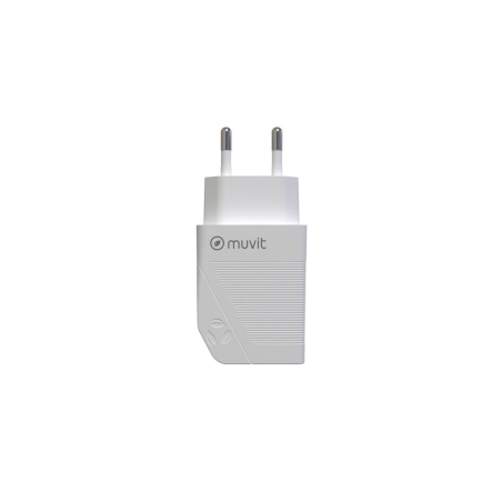 Adaptateur Secteur USB MUVIT SCH20047W - 5V - 1A - 5W - BLANC - Vrac -