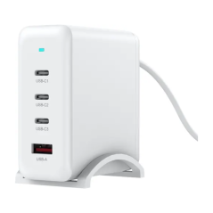 100W GaN Charger Xssive XSS-AC85 White | Smarty