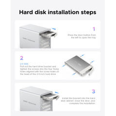 Orico 8848RC3 2.5-inch HDD SSD Enclosure | Smarty