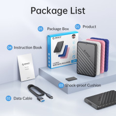 ORICO 25PW1-C3 2.5-inch HDD/SSD case | Smarty