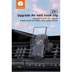 WUW Z31 Car Phone Holder Black