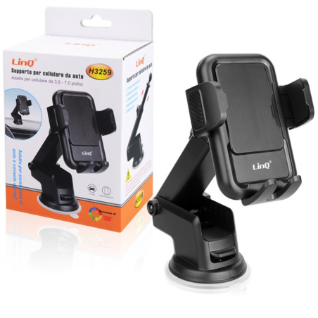 Support téléphone voiture LinQ H3259 – Carré
