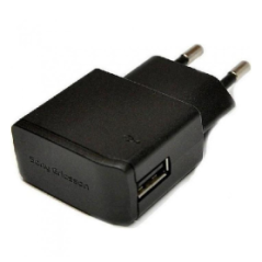 Adaptateur Secteur USB SONY EP800 - 5V - 0.85A - 4.25W - Noir - Vrac -