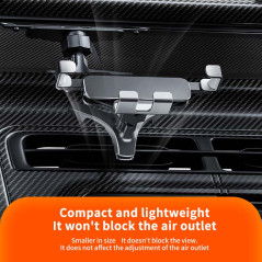 Car Mount for Foldable Phones – Gravity Vent, Metal