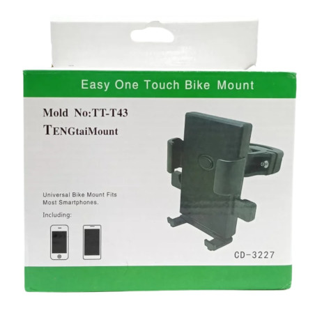 Bike Phone Mount ECO TT-T43 – quick-release black