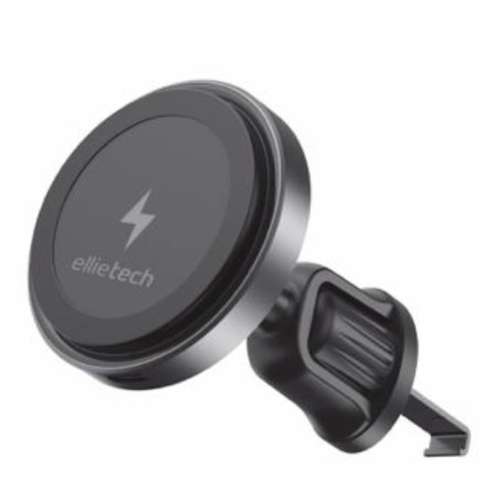 Support téléphone voiture Ellietech CS206 – Charge sans fil 15 W