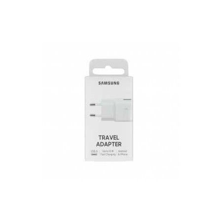 Adaptateur Secteur USB Samsung 15W Blanc - Retail Box (Origine) - Alim