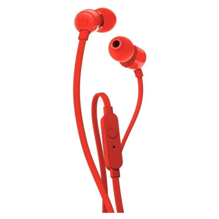 JBL Tune 110 red 3.5mm earphones | Smarty