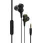 Wired Earphones Devia Smart EM009 – Dual Dynamic 3.5 mm Black Wired Earphones Devia Smart EM009 – Dual Dynamic 3.5 mm Black