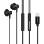 Écouteurs stéréo XSSIVE XSS-EP18 – USB-C Noir Écouteurs stéréo XSSIVE XSS-EP18 – USB-C Noir
