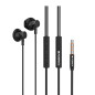 Écouteurs stéréo XSSIVE XSS-EP22 – Jack 3,5 mm Noir